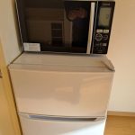 福島県福島市で冷蔵庫と洗濯機と電子レンジを家電レンタルしていただきました。