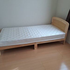 家具レンタルシングルベッドの画像