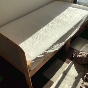 家具レンタル　シングルベッドの写真