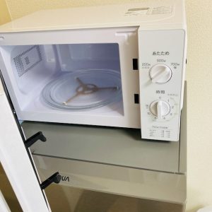 家電レンタル電子レンジの写真