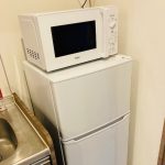 兵庫県神戸市で冷蔵庫と洗濯機と電子レンジのらくらく家電３点セットを家電レンタルしていただきました！
