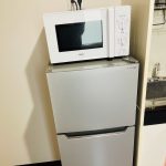 京都府城陽市で冷蔵庫と洗濯機と電子レンジとテレビのらくらく家電4点セットを家電レンタルしていただきました！