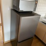 静岡県静岡市から126Lファン式冷蔵庫、オーブンレンジ、4.2ｋ洗濯機、洗濯機ラックのご注文をいただきました