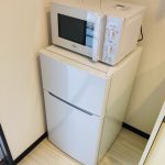 兵庫県西宮市で冷蔵庫と洗濯機と電子レンジのらくらく家電3点セットを家電レンタルしていただきました！