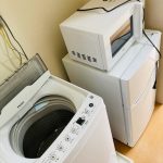 大阪府吹田市で冷蔵庫と洗濯機と電子レンジのらくらく家電3点セットを家電レンタルしていただきました！