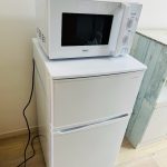 兵庫県神戸市須磨区で冷蔵庫と洗濯機と電子レンジのらくらく家電３点セットを家電レンタルしていただきました！