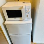 兵庫県西宮市で冷蔵庫と洗濯機と電子レンジのらくらく家電3点セットを家電レンタルしていただきました！