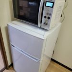 山梨県甲府市で85L冷蔵庫、4.5ｋ洗濯機、オーブンレンジをレンタルしていただきました！！