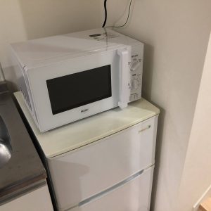 冷蔵庫と電子レンジ