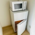兵庫県尼崎市で冷蔵庫と洗濯機と電子レンジのらくらく家電3点セットを家電レンタルしていただきました！