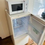 京都府城陽市で冷蔵庫と洗濯機と電子レンジを家電レンタルしていただきました！