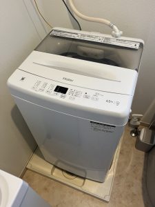 4.5k洗濯機の写真