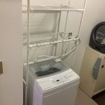 千葉県流山市で洗濯機とラックとレンジ台を家電レンタル・家具レンタルしていただきました。