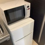 茨城県つくば市で冷蔵庫と洗濯機と電子レンジの家電3点セットを家電レンタルしていただきました。
