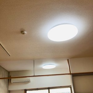 家電レンタルシーリングライトの写真