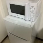 茨城県鹿嶋市で洗濯機と冷蔵庫と電子レンジを家電レンタルしていただきました