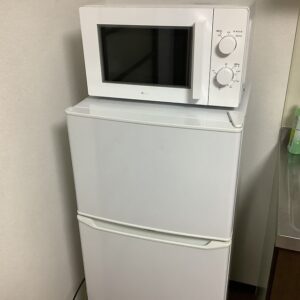 冷蔵庫と電子レンジ