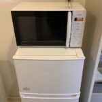 茨城県水戸市で冷蔵庫と洗濯機と電子レンジを家電レンタルしていただきました