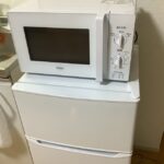 茨城県神栖市で冷蔵庫と洗濯機と電子レンジを家電レンタルしていただきました
