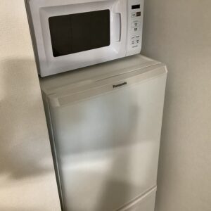 冷蔵庫と電子レンジ