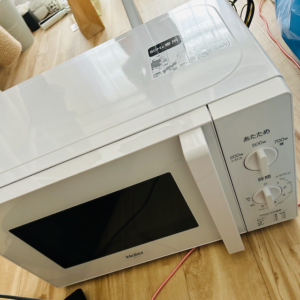 家電レンタル電子レンジの写真