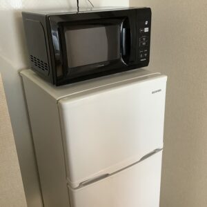 冷蔵庫と電子レンジ