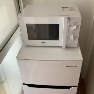 冷蔵庫と洗濯機と電子レンジ