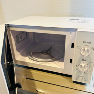 家電レンタル電子レンジの写真