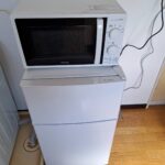宮城県仙台市で冷蔵庫と洗濯機と電子レンジのセットを家電レンタルしていただきました。