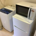 茨城県ひたちなか市で冷蔵庫と洗濯機と電子レンジを家電レンタルしていただきました。