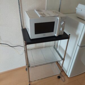 家電レンタル電子レンジの画像
