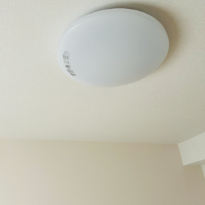 家電レンタルシーリングライトの写真