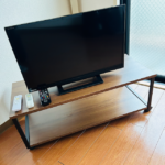 京都府京都市下京区でテレビとテレビ台とシーリングライトとガスコンロを家電レンタルと家具レンタルしていただきました！