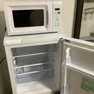 冷蔵庫と電子レンジ
