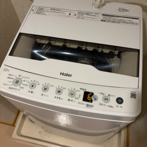 家電レンタル洗濯機の写真