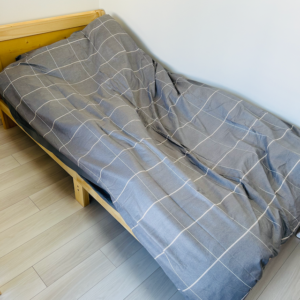 家具レンタルシングルベッドの写真