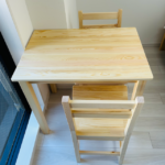 和歌山県和歌山市でシングルベッドと布団セットとダイニング３点セットを家具レンタルしていただきました！