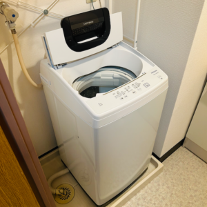 家電レンタル洗濯機の写真