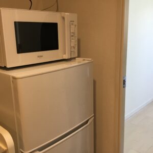 冷蔵庫と電子レンジ