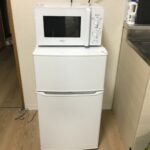 愛知県名古屋市で冷蔵庫と洗濯機と電子レンジを家電レンタルしていただきました。