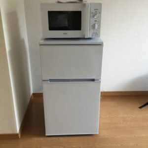 冷蔵庫と電子レンジ