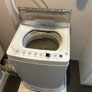 家電レンタル洗濯機の写真
