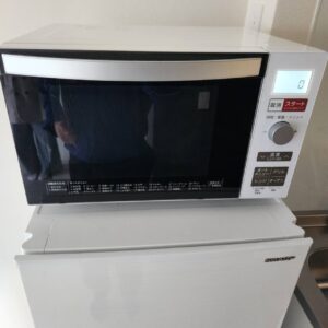 家電レンタル電子レンジの画像