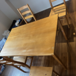 京都府向日市でダイニング５点セットとカジュアルソファを家具レンタルしていただきました！