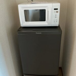 冷蔵庫と電子レンジ