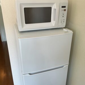 冷蔵庫と電子レンジ