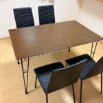 兵庫県西宮市でカジュアルソファとダイニング５点セットを家具レンタルしていただきました！