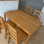 奈良県生駒市でダイニング5点セットを家具レンタルしていただきました！