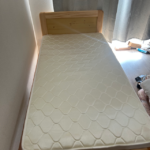 京都府京都市左京区でシングルベッドを家具レンタルしていただきました！