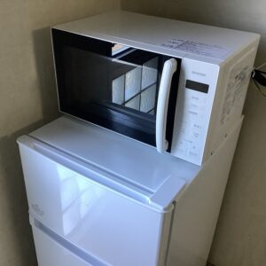 冷蔵庫と電子レンジ